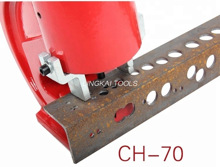 35T ফোর্স আন্ডারগ্রাউন্ড কেবল টুলস CH-70 হাইড্রোলিক বাস বার পাঞ্চ হোল মেকিং টুলস