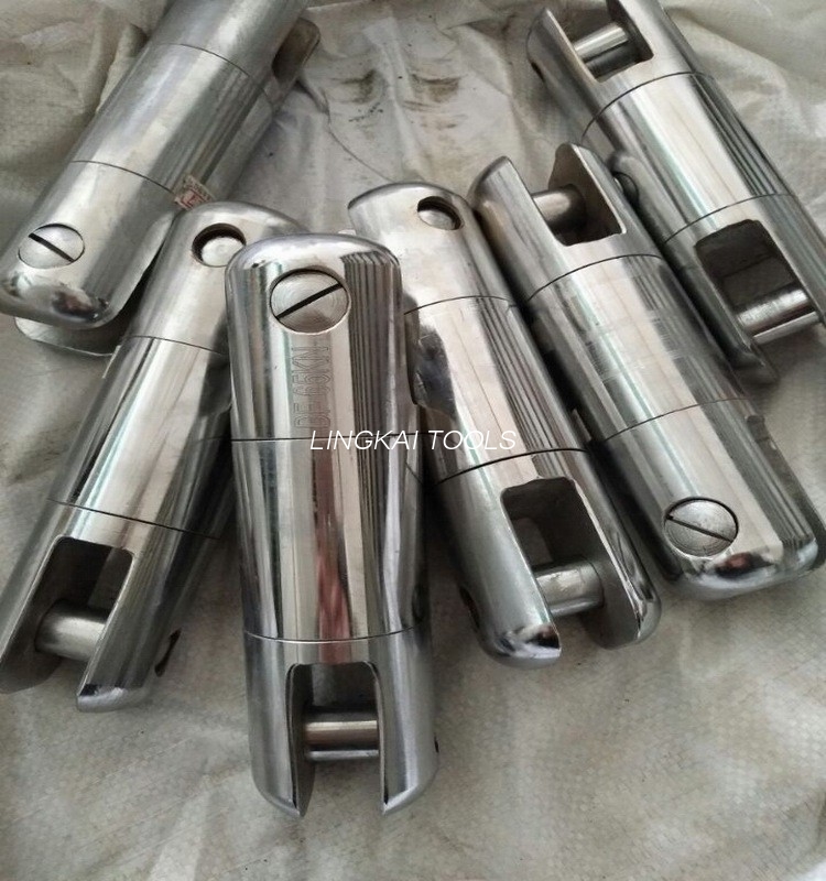 SLX-3 ট্রান্সমিশন লাইন টুল / উচ্চ শক্তি ইস্পাত সুইভেল জয়েন্ট রেটেড লোড 50kN