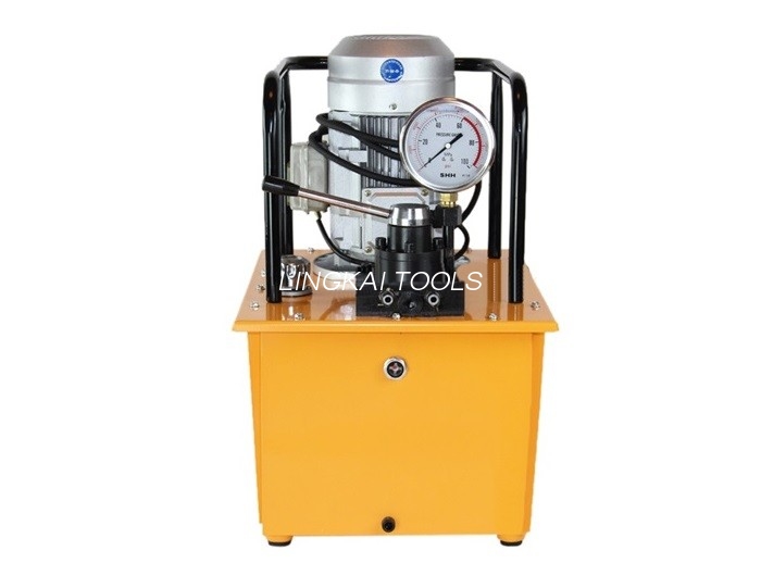 2.5L/মিনিট হাই প্রেসার ক্রিমিং টুল / 70Mpa 0.75KW ইলেকট্রিক চালিত হাইড্রোলিক পাম্প