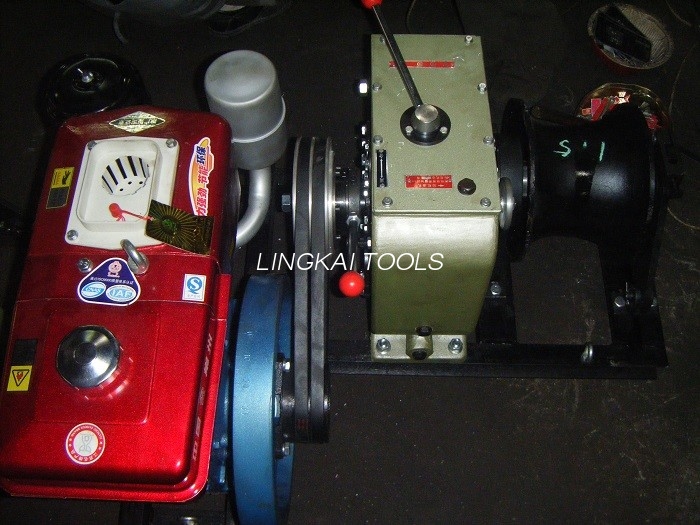 6.6hp ডিজেল ইঞ্জিন 168kg ISO সার্টিফিকেশন সহ 4.41kw পাওয়ার কেবল পুলার